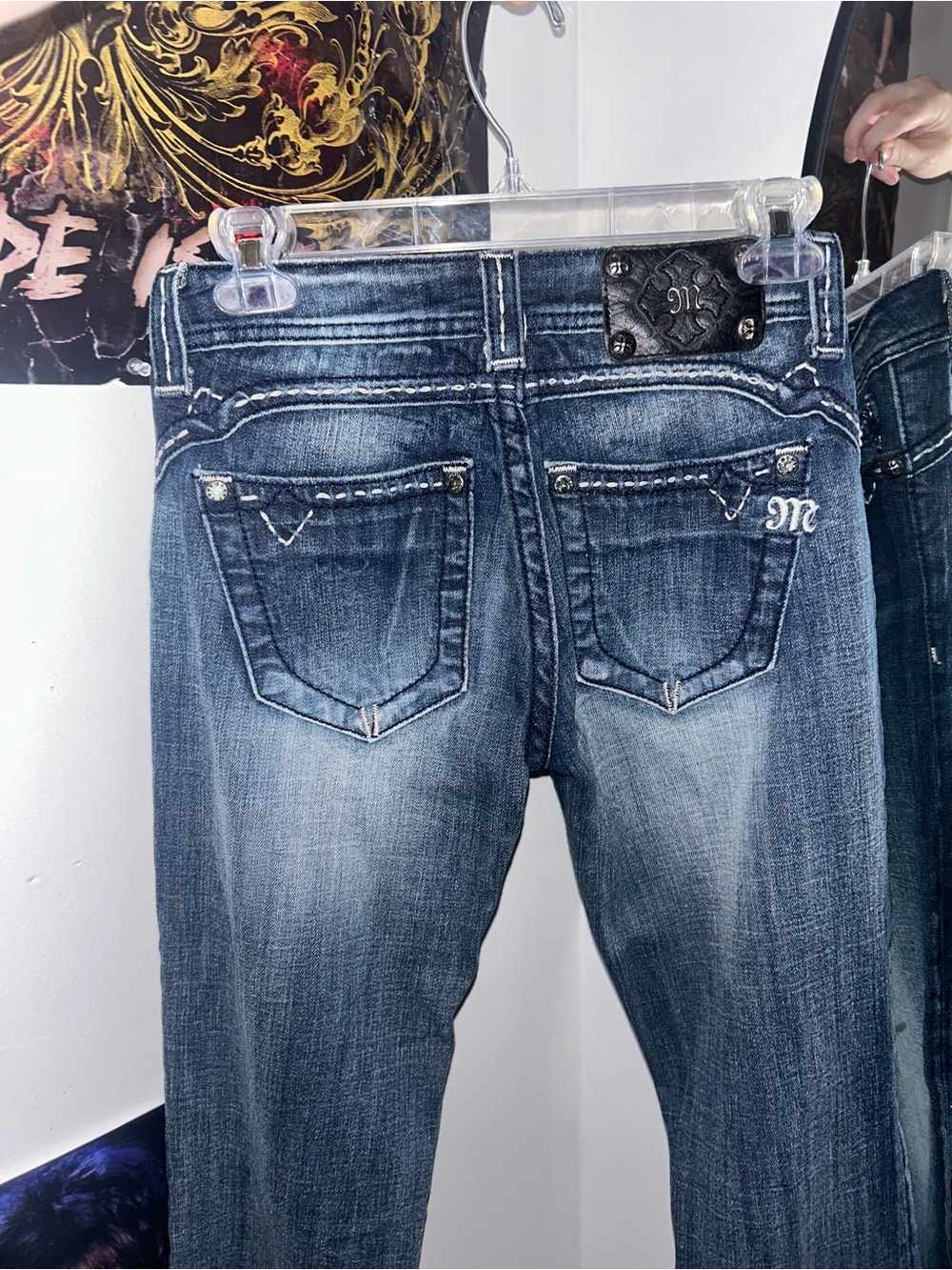 Miss Me Bootcut Dark Wash Denim Jeans